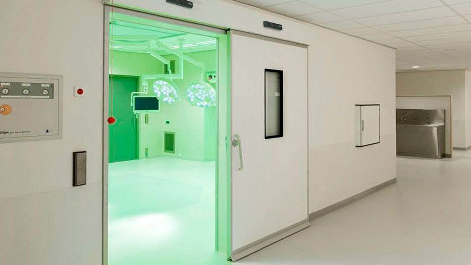 Safety sensors make KONE hermetic doors a safe solution for various environments.